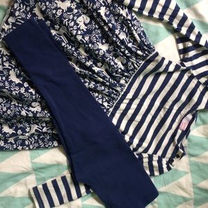 woodland friend matching set. Size 4T